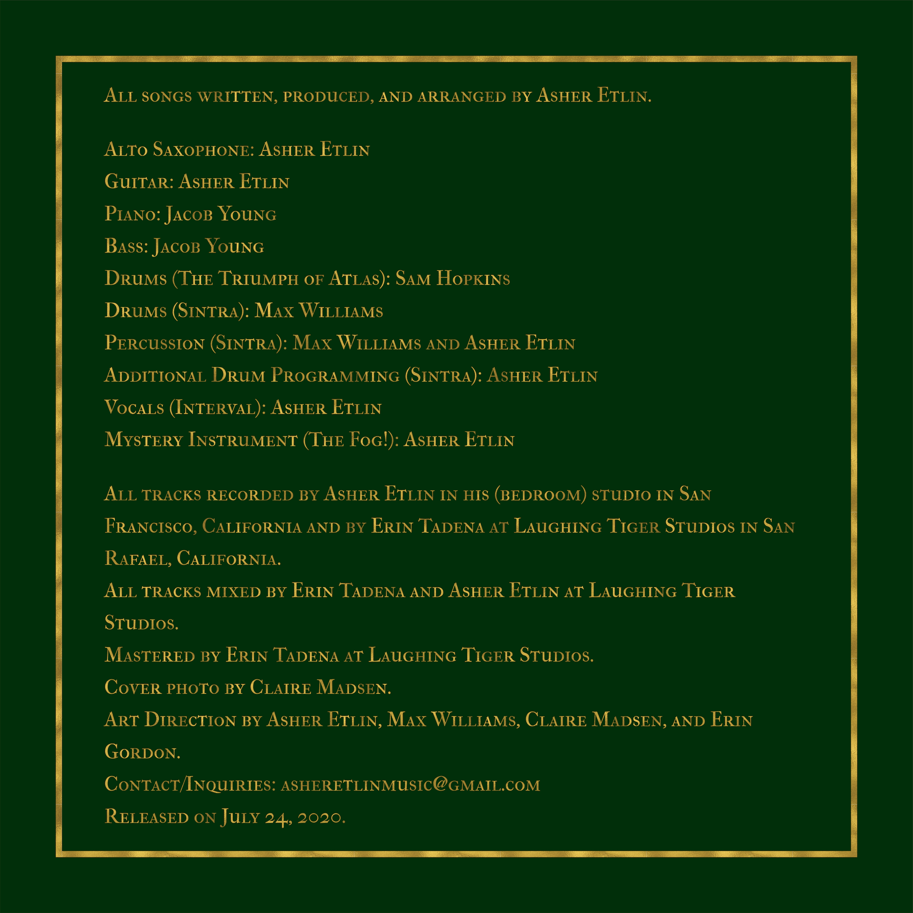 Antiquities back cover