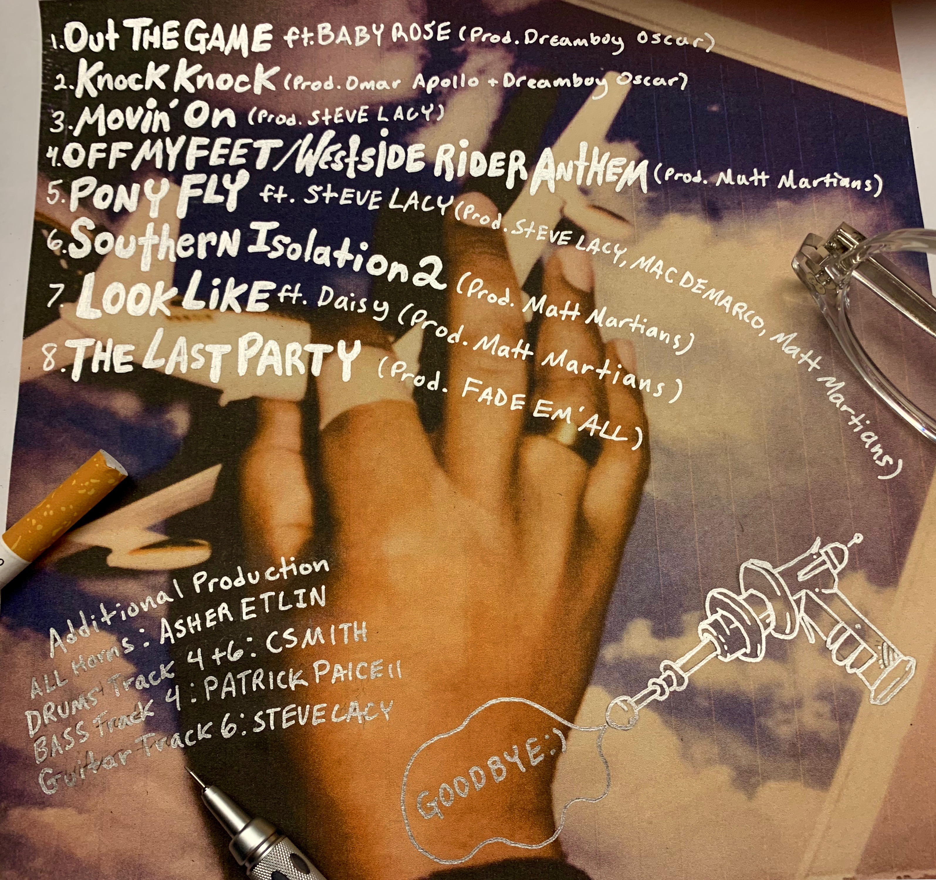 The Last Party back cover